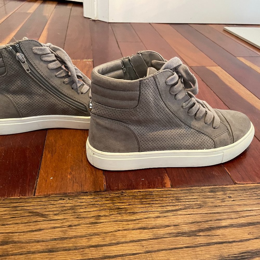 Steve Madden suede high top sneaker